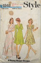 Load image into Gallery viewer, 1974 Vintage Sewing Pattern: Style 4848