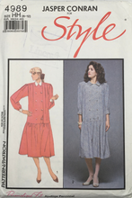 Load image into Gallery viewer, 1986 Vintage Sewing Pattern: Style 4989