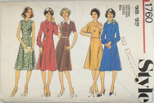 Load image into Gallery viewer, 1980 Vintage Sewing Pattern: Style 1760