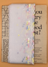 Load image into Gallery viewer, Embroidered Cotton Edging.