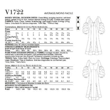 Load image into Gallery viewer, 2020 Sewing Pattern: Vogue V1722