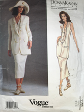 Load image into Gallery viewer, 1993 Vintage Sewing Pattern: Vogue 1165