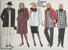 Load image into Gallery viewer, 1986 Vintage Sewing Pattern: Vogue 1261