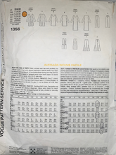 Load image into Gallery viewer, 1994 Vintage Sewing Pattern: Vogue 1356