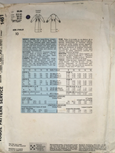 Load image into Gallery viewer, 1980's Vintage Sewing Pattern: Vogue 1461