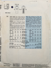 Load image into Gallery viewer, 1980’s Vintage Sewing Pattern: Vogue 1479