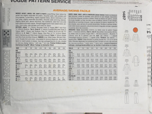 Load image into Gallery viewer, 1994 Vintage Sewing Pattern: Vogue 1487