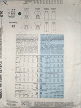 Load image into Gallery viewer, 1986 Vintage Sewing Pattern: Vogue 1710