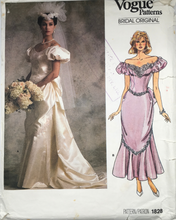 Load image into Gallery viewer, 1987 Vintage Sewing Pattern: Vogue 1828