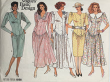 Load image into Gallery viewer, 1987 Vintage Sewing Pattern: Vogue 1898