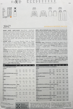 Load image into Gallery viewer, 1997 Vintage Sewing Pattern: Vogue 2047