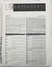 Load image into Gallery viewer, 1997 Vintage Sewing Pattern: Vogue 2051