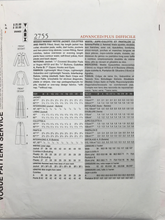 Load image into Gallery viewer, 2003 Sewing Pattern: Vogue  2755