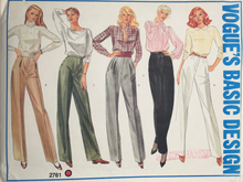 Load image into Gallery viewer, 1983 Vintage Sewing Pattern: Vogue  2761
