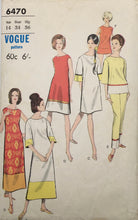 Load image into Gallery viewer, 1965 Vintage Sewing Pattern: Vogue 6470