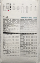 Load image into Gallery viewer, 2000 Sewing Pattern: Vogue 7335