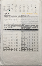 Load image into Gallery viewer, 2000 Sewing Pattern: Vogue 7365