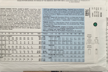 Load image into Gallery viewer, 1989 Vintage Sewing Pattern: Vogue 7592