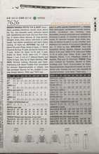 Load image into Gallery viewer, 2002 Sewing Pattern: Vogue 7626