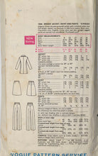 Load image into Gallery viewer, 1969 Vintage Sewing Pattern: Vogue 7666
