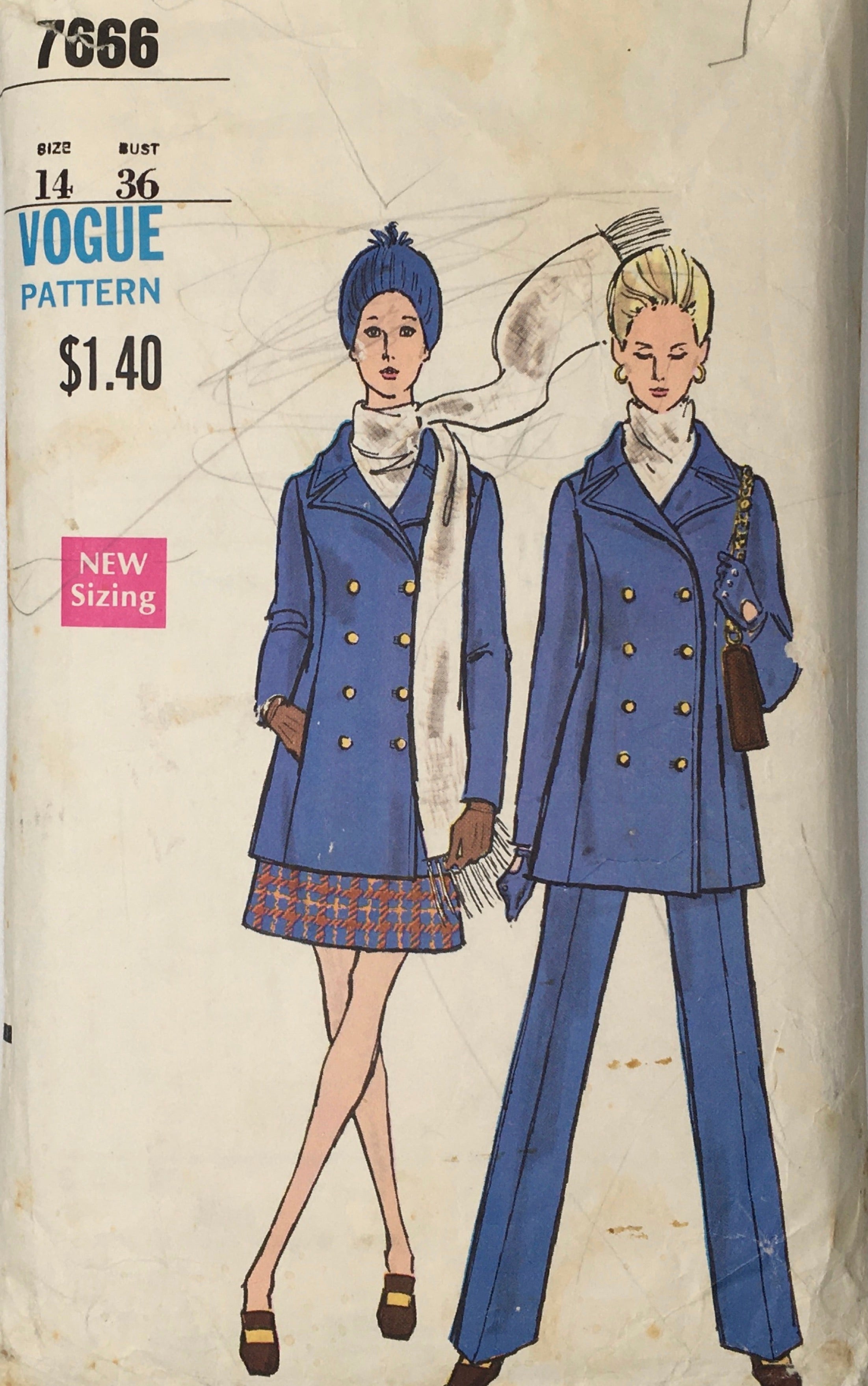 1969 Vintage Sewing Pattern: Vogue 7666 – Vintage Stitch Australia