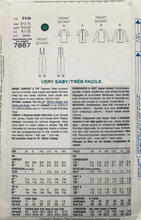 Load image into Gallery viewer, 1990 Vintage Sewing Pattern: Vogue 7867