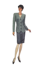 Load image into Gallery viewer, 1991 Vintage Sewing Pattern: Vogue 7977