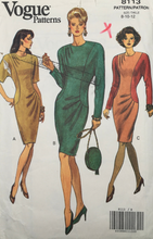 Load image into Gallery viewer, 1991 Vintage Sewing Pattern: Vogue 8113