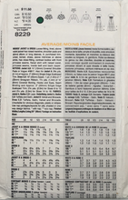 Load image into Gallery viewer, 1991 Vintage Sewing Pattern: Vogue 8229