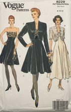 Load image into Gallery viewer, 1991 Vintage Sewing Pattern: Vogue 8229