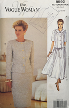 Load image into Gallery viewer, 1993 Vintage Sewing Pattern: Vogue 8592