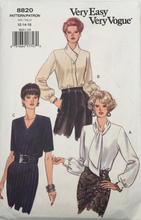 Load image into Gallery viewer, 1993 Vintage Sewing Pattern: Vogue  8820