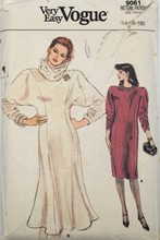 Load image into Gallery viewer, 1980’s Vintage Sewing Pattern: Vogue 9061