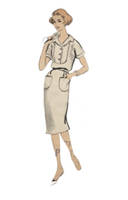 Load image into Gallery viewer, 1958 Vintage Sewing Pattern: Vogue 9634