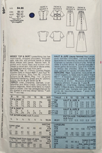 Load image into Gallery viewer, 1987 Vintage Sewing Pattern: Vogue 9901