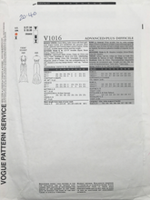 Load image into Gallery viewer, 2007 Sewing Pattern: Vogue V1016