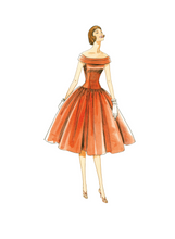 Load image into Gallery viewer, 1950’s Reproduction Sewing Pattern: Vogue V1094
