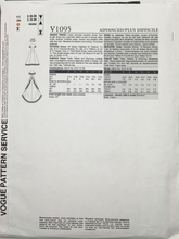 Load image into Gallery viewer, 2009 Sewing Pattern: Vogue V1095