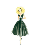 Load image into Gallery viewer, 1950’s Reproduction Sewing Pattern: Vogue V1172
