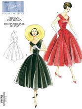 Load image into Gallery viewer, 1950’s Reproduction Sewing Pattern: Vogue V1172