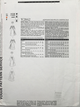 Load image into Gallery viewer, 2004 Sewing Pattern: Vogue V2842