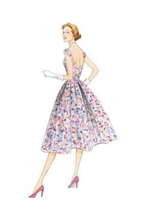 Load image into Gallery viewer, 1950’s Reproduction Sewing Pattern: Vogue V2960