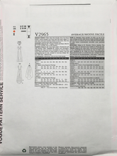 Load image into Gallery viewer, 2007 Sewing Pattern: Vogue V2965
