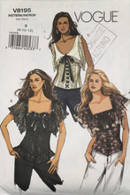 Load image into Gallery viewer, 2006 Sewing Pattern: Vogue V8195