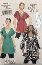 Load image into Gallery viewer, 2009 Sewing Pattern: Vogue V8580