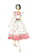 Load image into Gallery viewer, 1950’s Reproduction Sewing Pattern: Vogue V8789