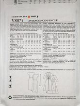 Load image into Gallery viewer, 1950’s Reproduction Sewing Pattern: Vogue V8875
