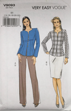 Load image into Gallery viewer, 2015 Sewing Pattern: Vogue V9093