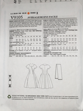 Load image into Gallery viewer, 1950’s Reproduction Sewing Pattern: Vogue V9105