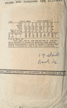 Load image into Gallery viewer, 1950’s Vintage Sewing Pattern: Weigel’s  1767